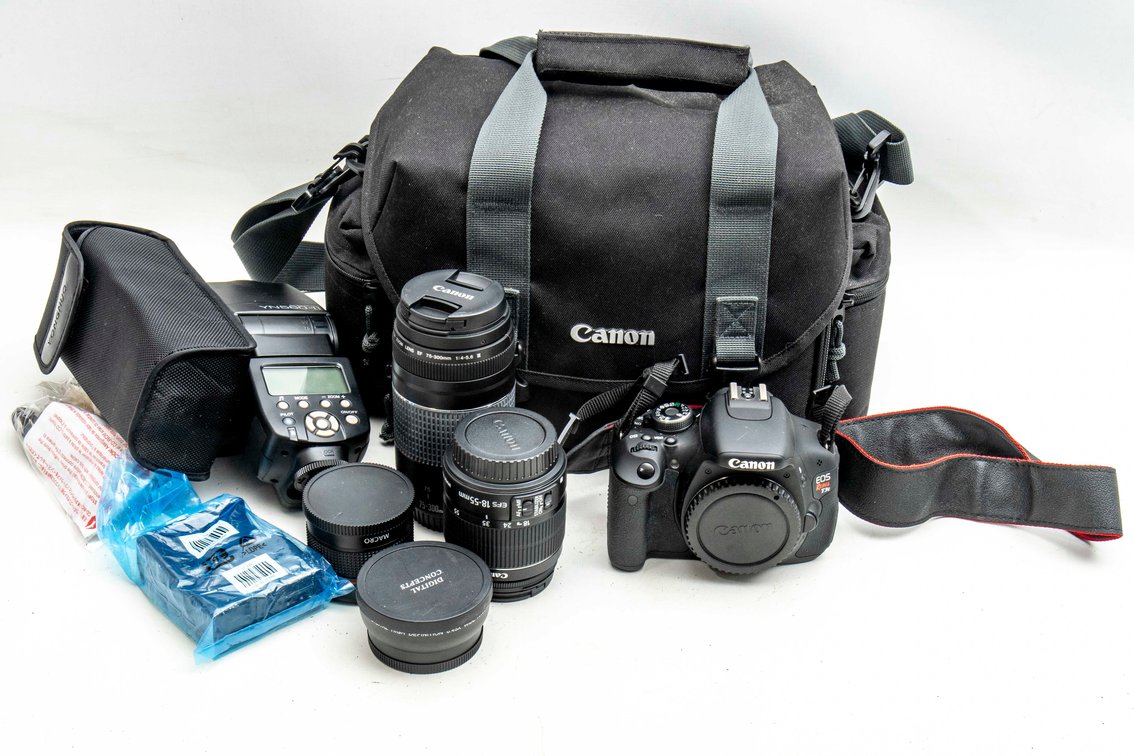 Canon Rebel T3i EOS 600D Camera & More