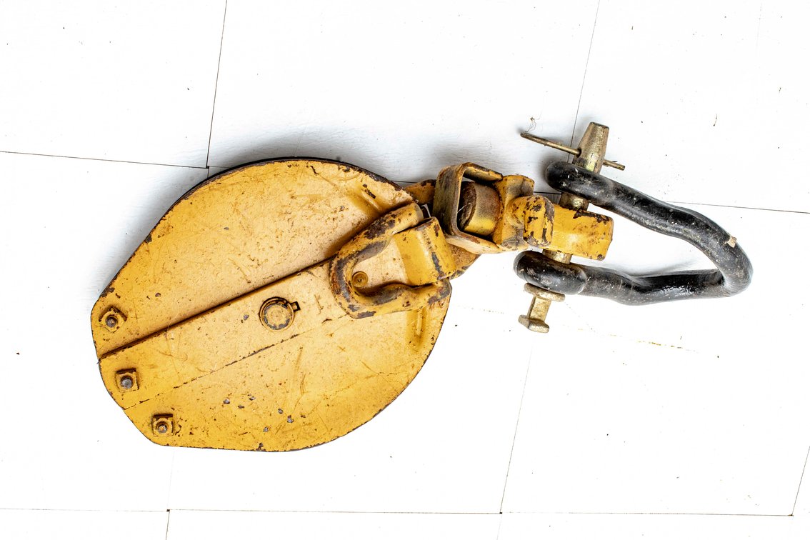 Vintage Wrecker Truck Snatch Block Pulley
