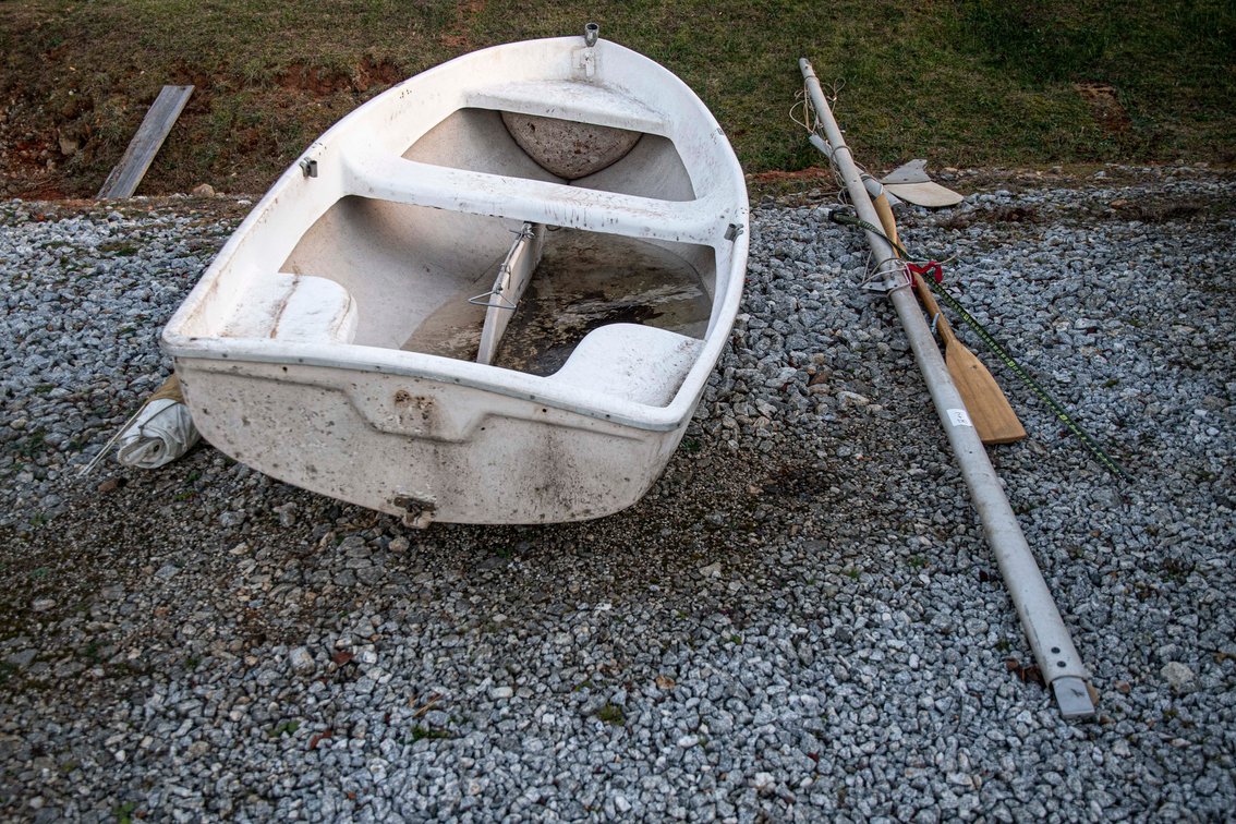 Ray Greene 10ft Fiberglass Sailing Dinghy