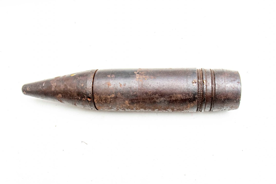 Vintage Korean War PLA 1-65 1953 75mm Shell Casing