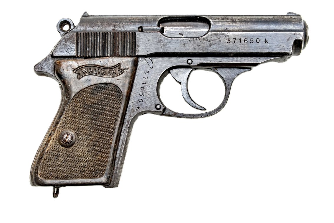 1942 Walther PPK in 7.65mm (32ACP) Holster & Mags