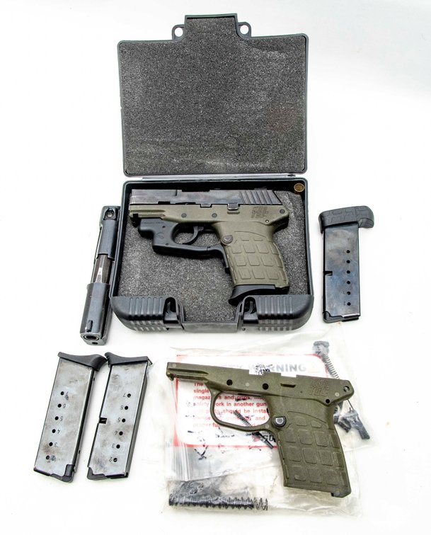 Kel-Tec PF9 9mm Pistol w/ Laser & Case