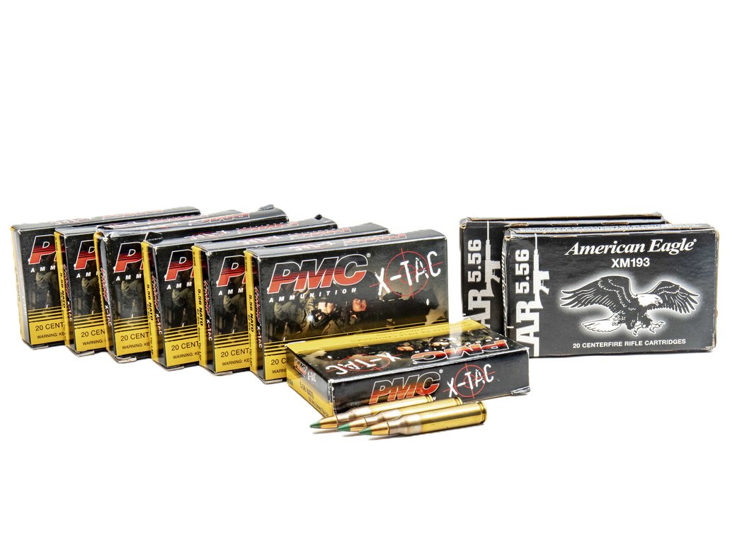 180rds Boxed 5.56x45mm NATO PMC & Federal Ammo