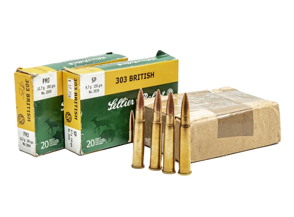 85rds of Boxed British 303 Ammunition