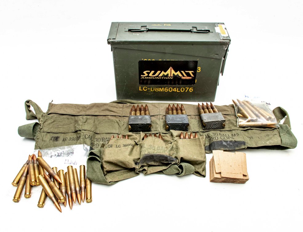 75rds of 30-06 NATO Ammo w/ Metal Can & More