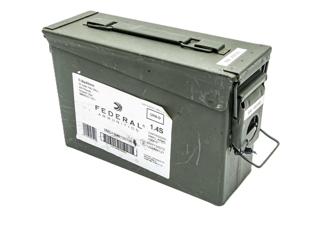 420rds of Federal 5.56x45mm Stripper Clips