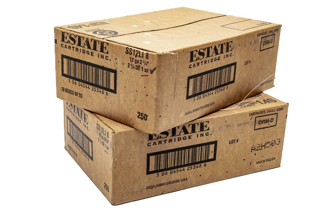 500rds Estate 12g 2¾" 2¾ DE 1oz Shotgun Shells #1