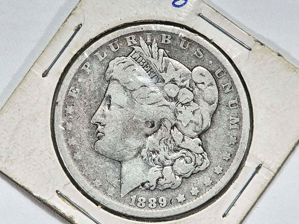 1889-O Morgan Silver Dollar in Circulated Conditio
