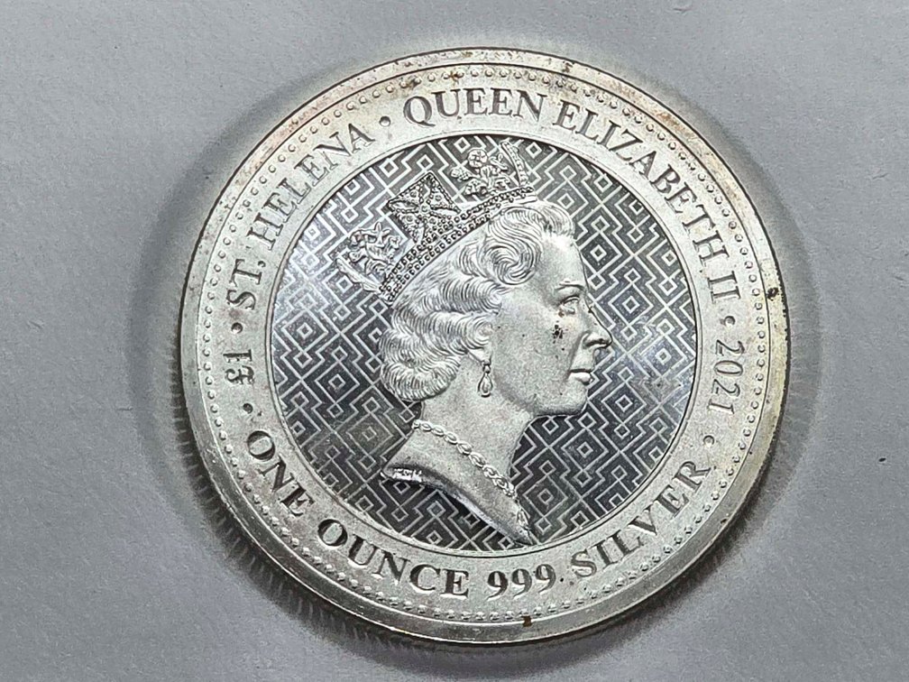 2021 St. Helena One Ounce Silver Coin – Victory Th