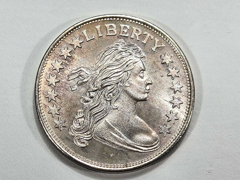 One Troy Ounce .999 Fine Silver Liberty Silver Rou