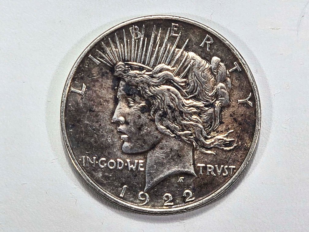 1922 Liberty Peace Silver Dollar Coin