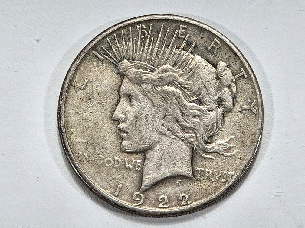 1922-S United States Peace Silver Dollar