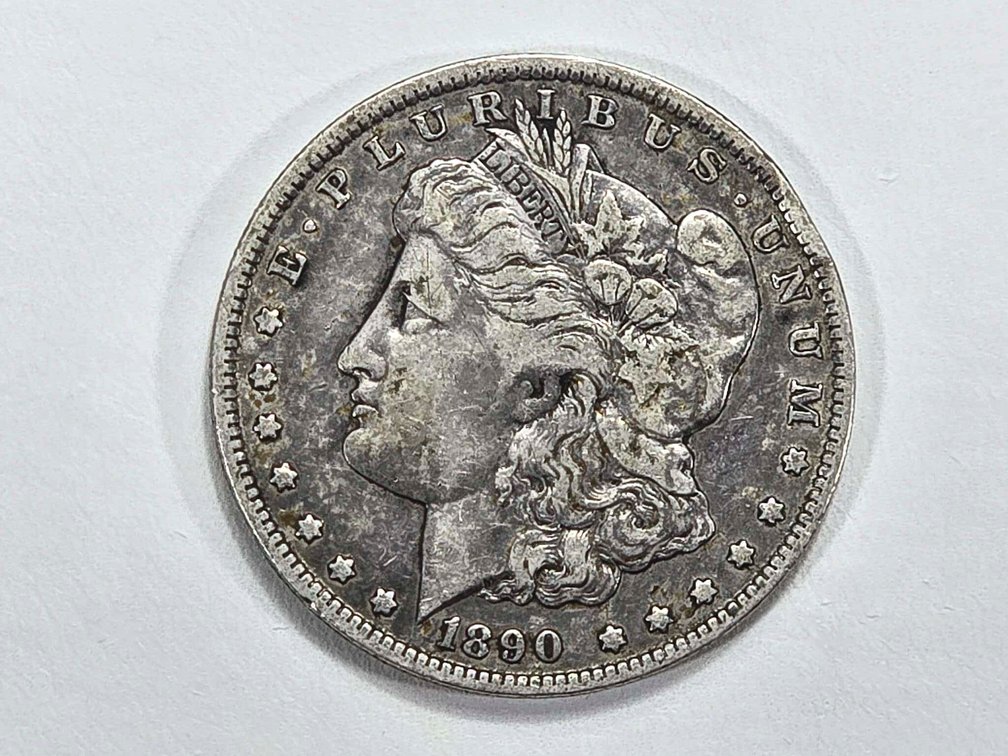 1890-O Morgan Silver Dollar Coin