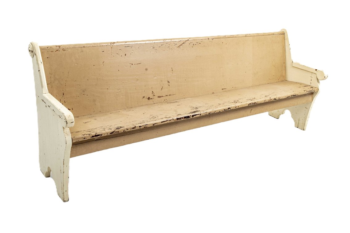 Vintage Repurposed Wooden Church Pew/Bench