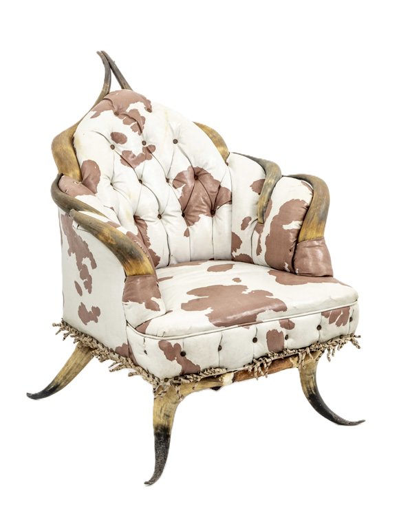 Bull Horn Sitting Chair