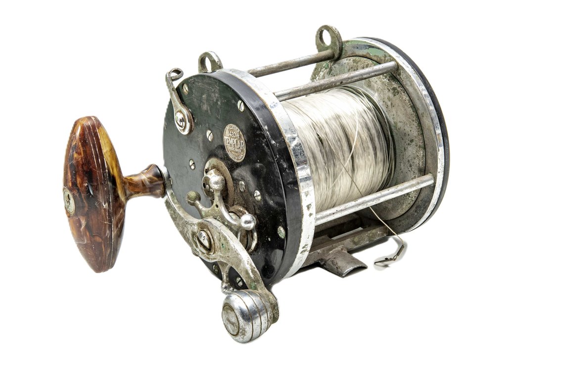 4.5" Pflueger Templar 1420 ½ Trolling Reel