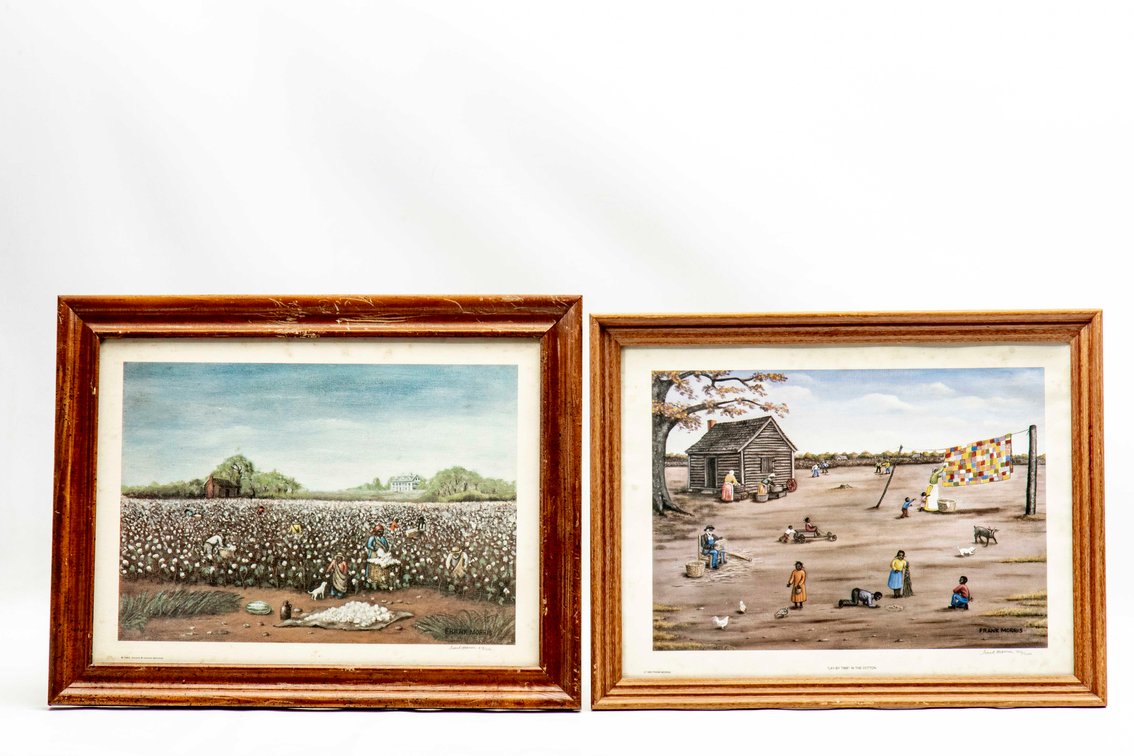 2 Frank Morris Black Americana S/N & N/B Prints