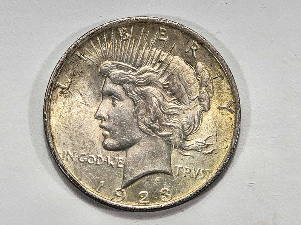1923 Peace Silver Dollar Coin