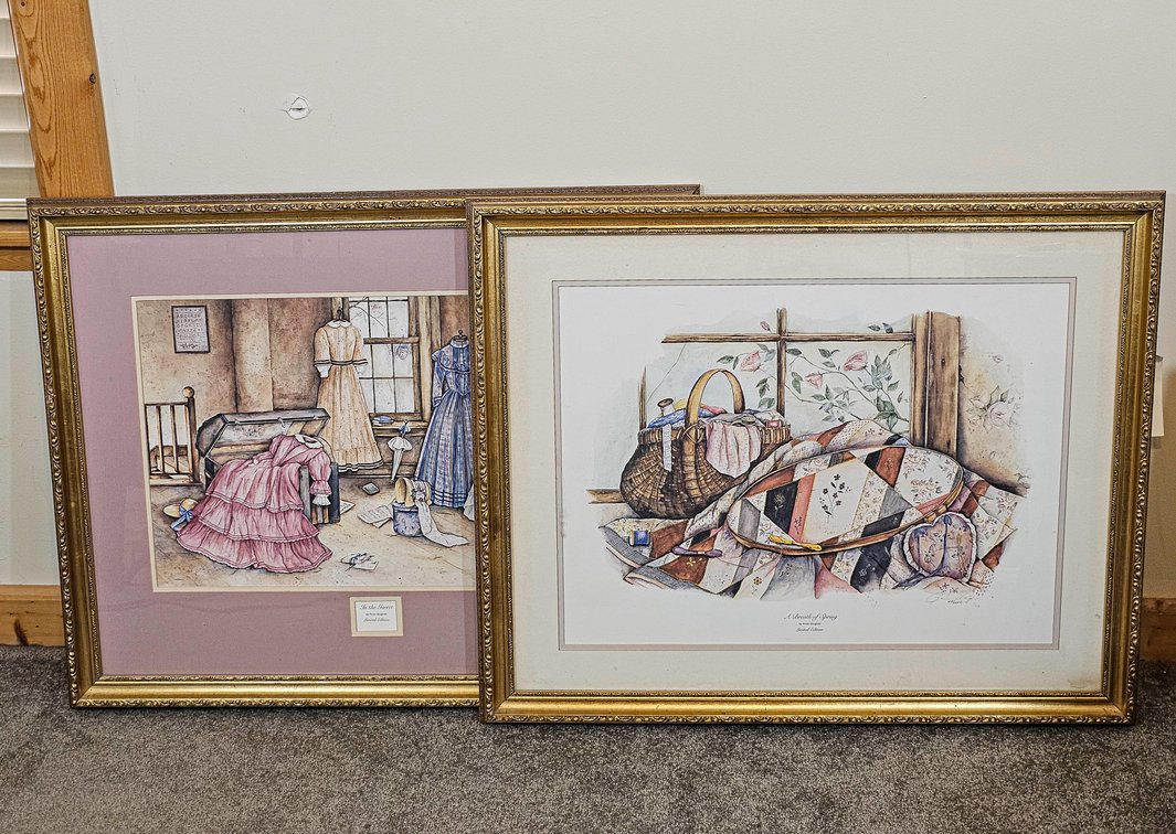 Two S/N Ltd Ed Paula Vaughan Prints