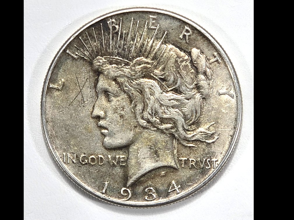 1934 Silver Peace Dollar