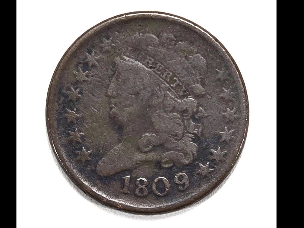 1809 Classic Head Half Cent
