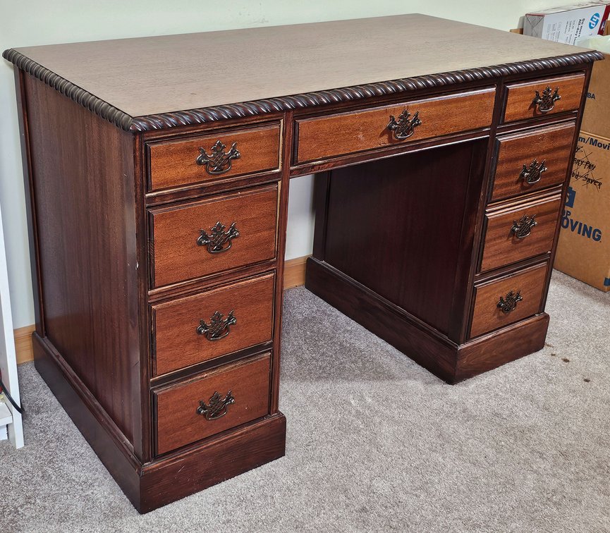 Vintage Rope Edge Desk