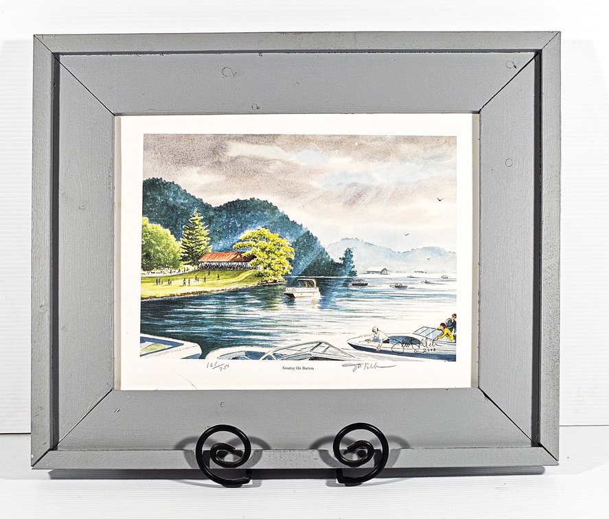 'Sunday on Burton' SN John Kollock Print
