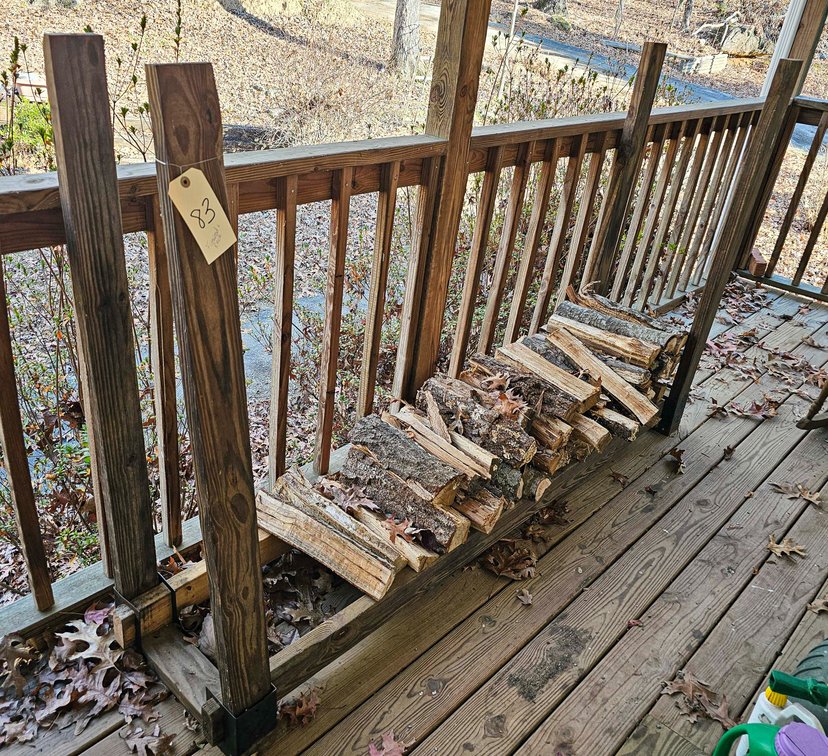 2x4 Firewood Rack