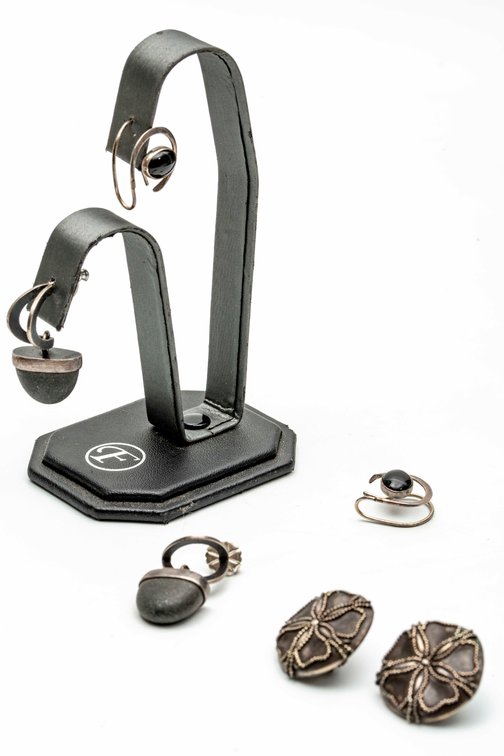 3 Pairs of Custom Sterling Earrings- 37.6 G