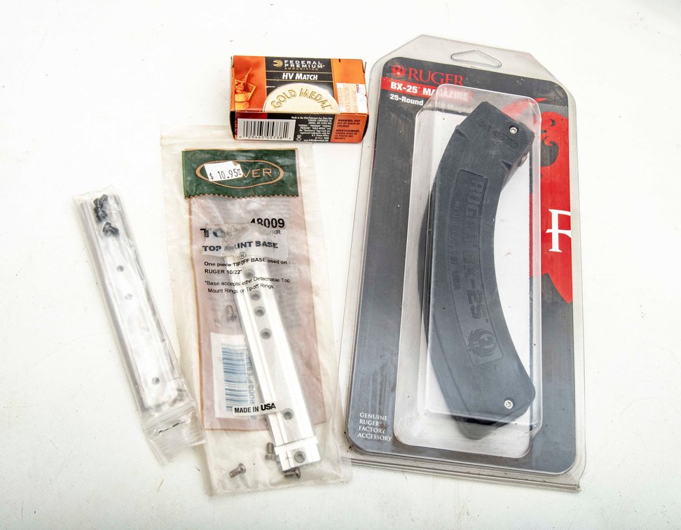 Ruger 10/22 Accessories & .22 Ammo