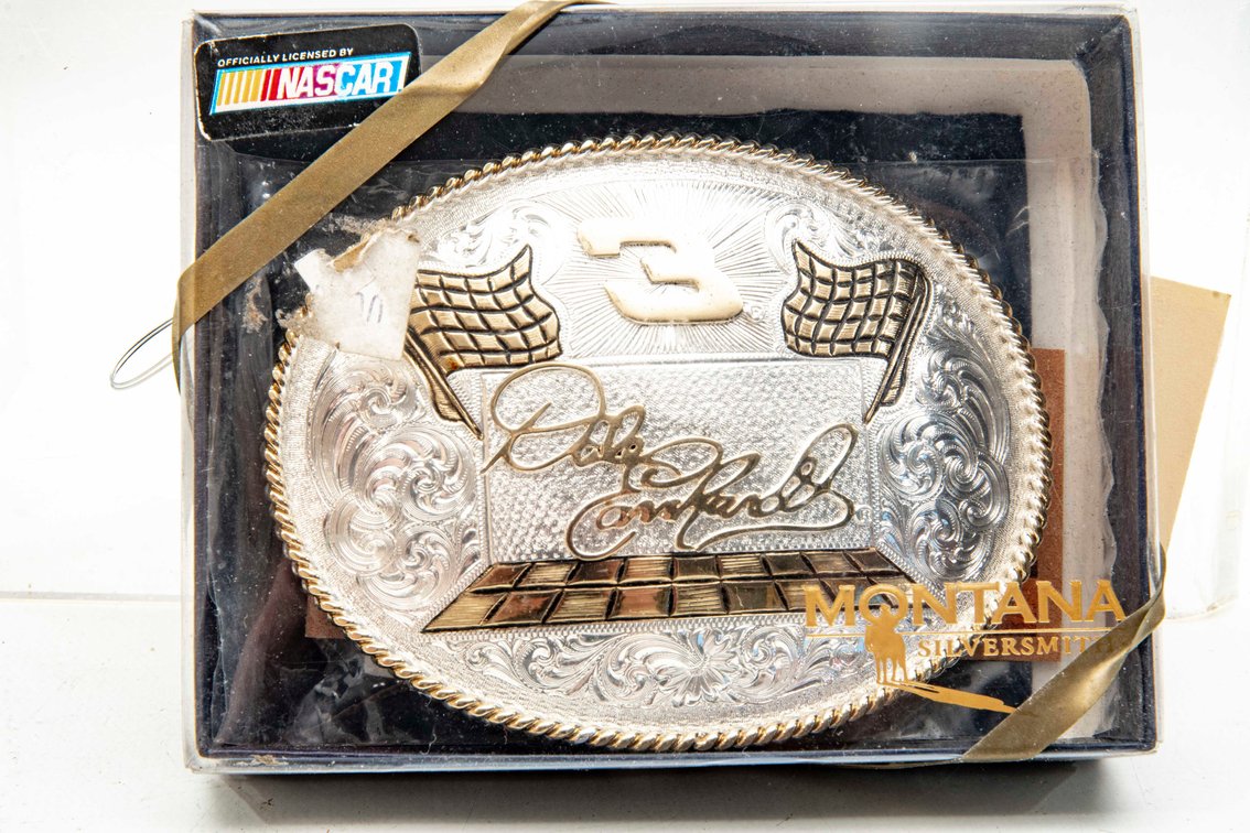 Dale Earnhardt #3 Montana Silversmiths Belt Buckle