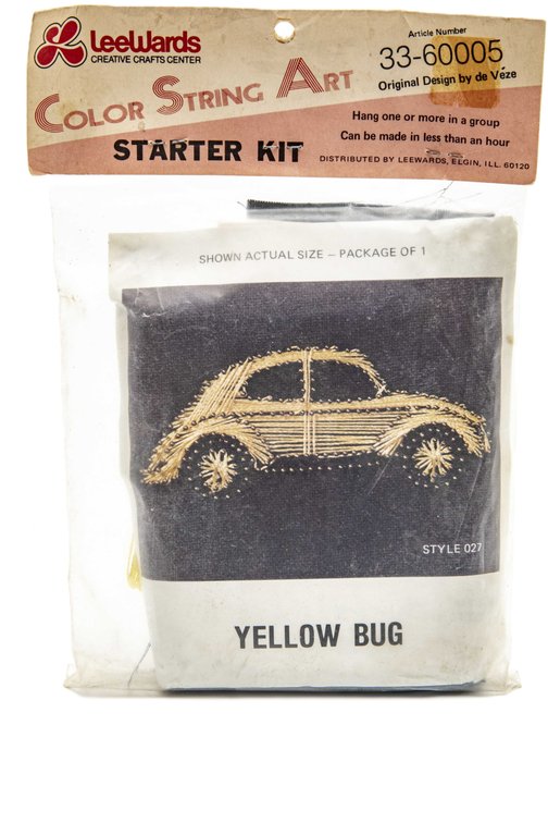 Yellow Bug - Vtg Color String Art - Never Opened!