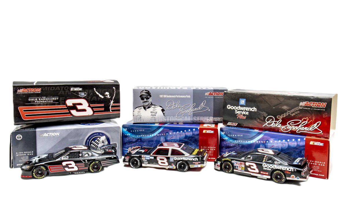3 Action 1:24 Diecast Cars #3 Dale Earnhardt
