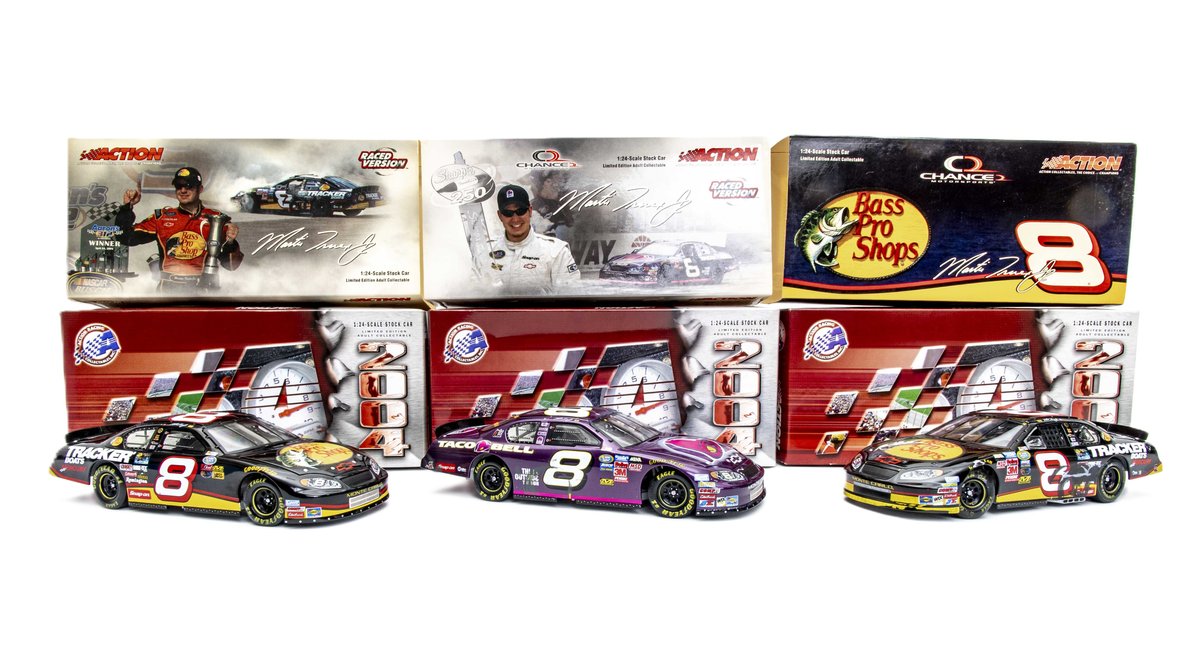 3 Action Racing 1:24 Diecast Martin Truex Jr Cars
