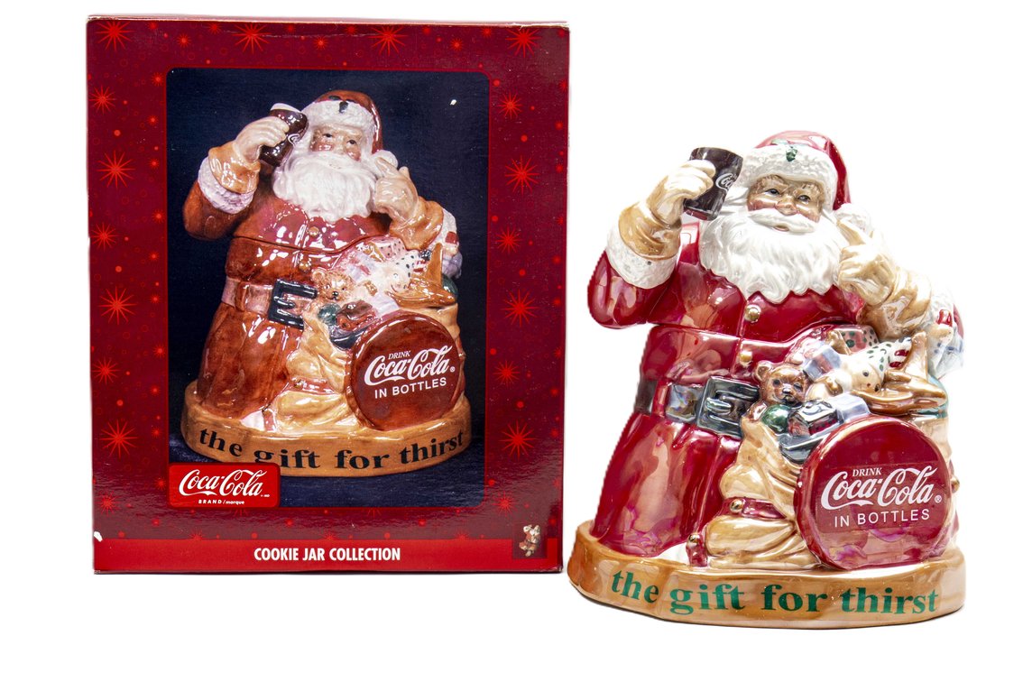 The Gift for Thirst Santa Claus Cookie Jar