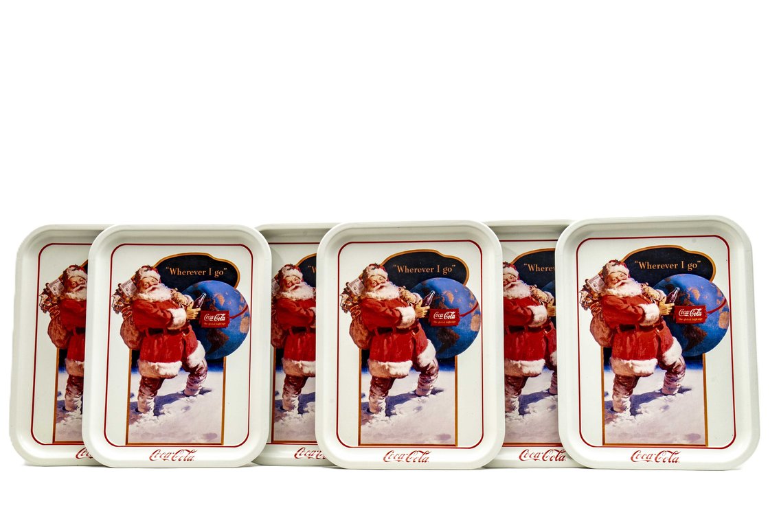 6 NOS 1991 "Wherever I Go" Repop Tray