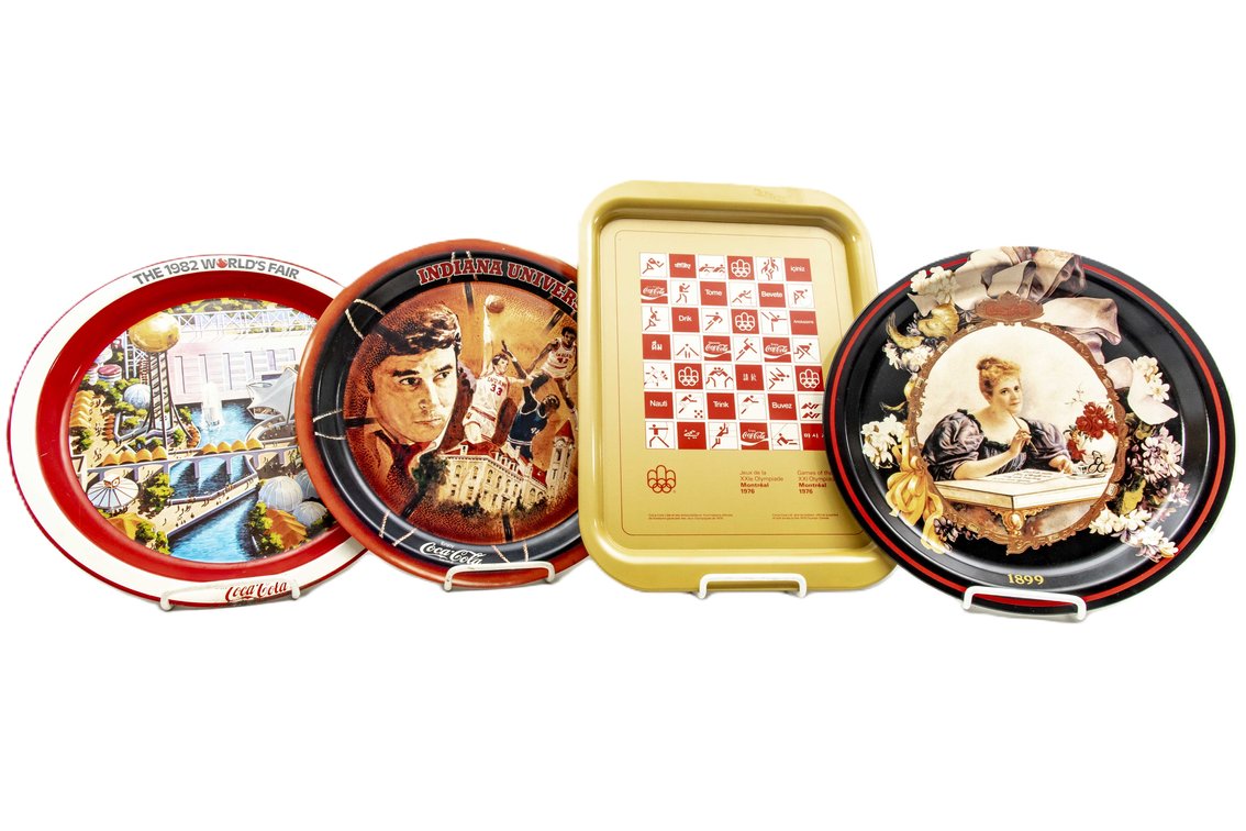 1976 Montreal Olympics Coca-Cola Tray & 3 More!