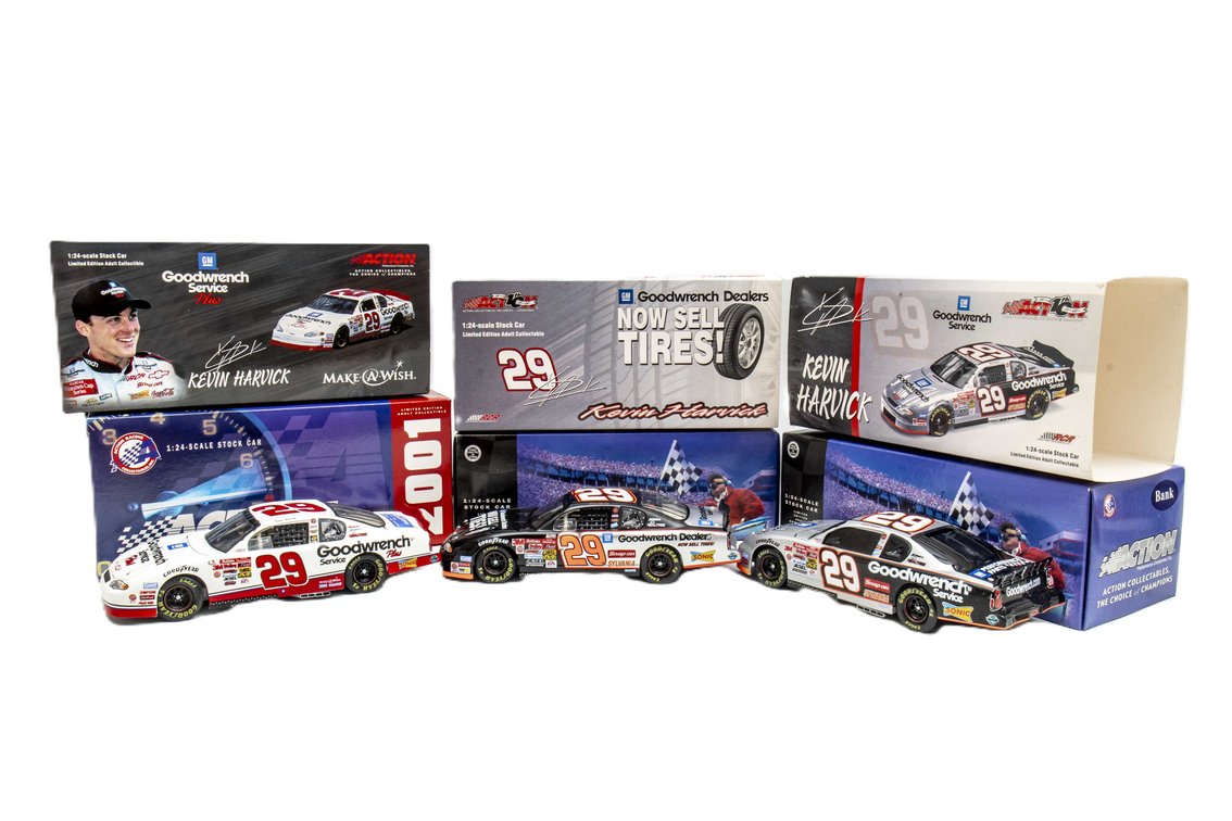 3 Action LE 1:24 2001/02 Kevin Harvick #29 Models