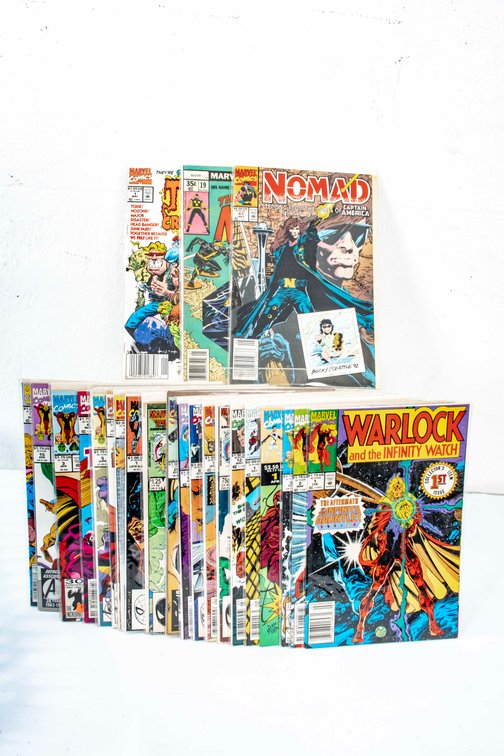 20+ Marvel Comics: Warlock, Nova, & More + Keys