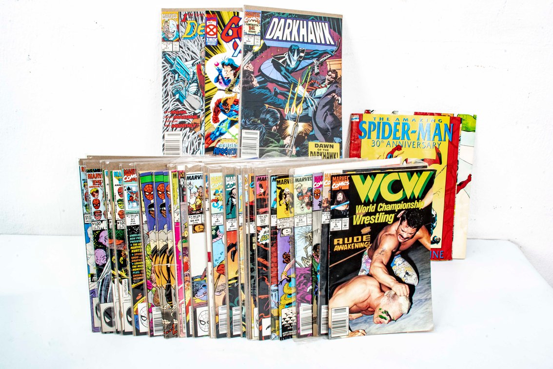 Marvel Comics & Posters: WCW, Daredevil, & More