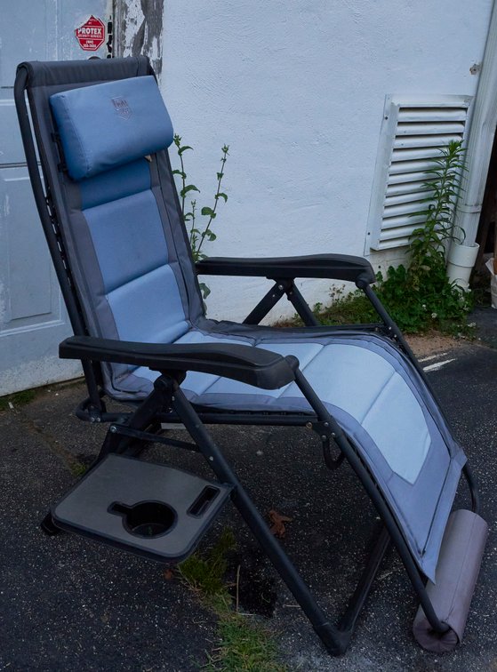 Pair Timber Ridge Anti Gravity Lounge Chairs