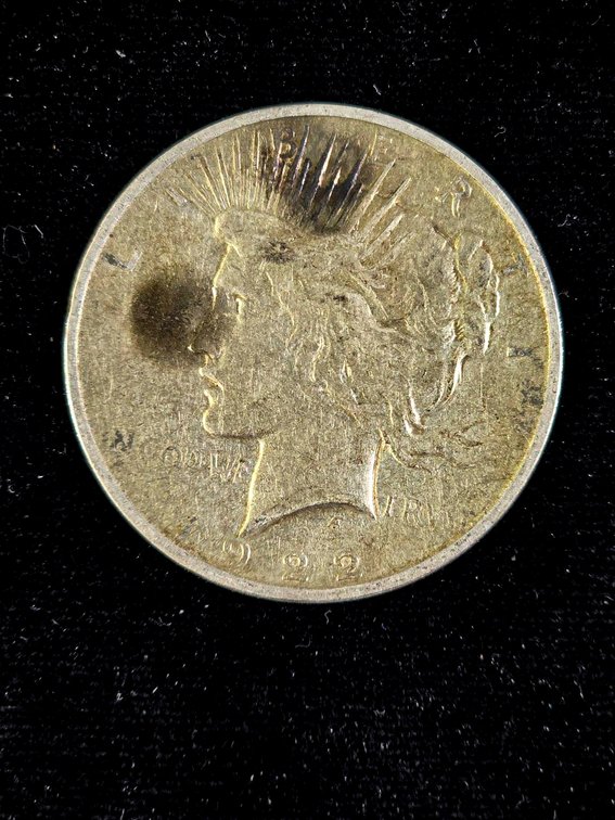 1923 Silver Peace Dollar, VF Condition
