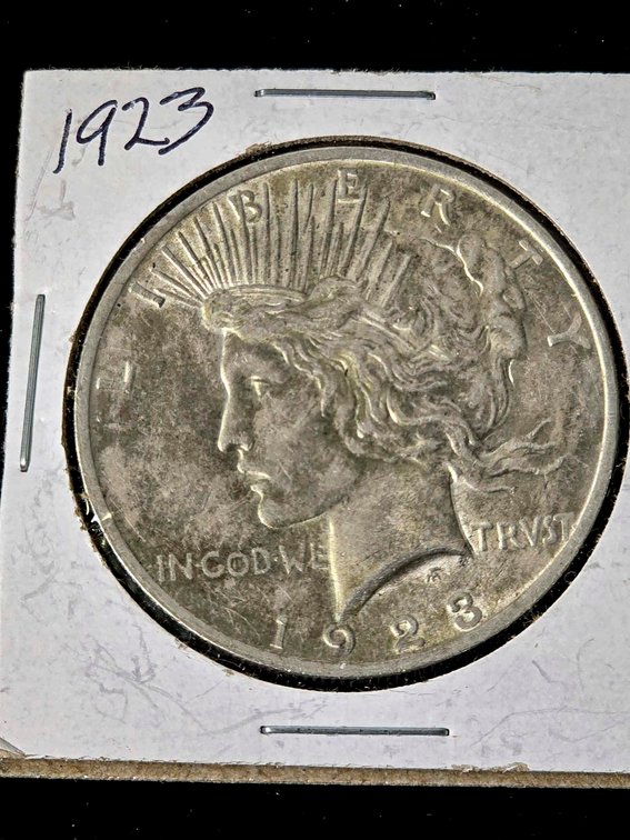 1923 United States Peace Silver Dollar Coin
