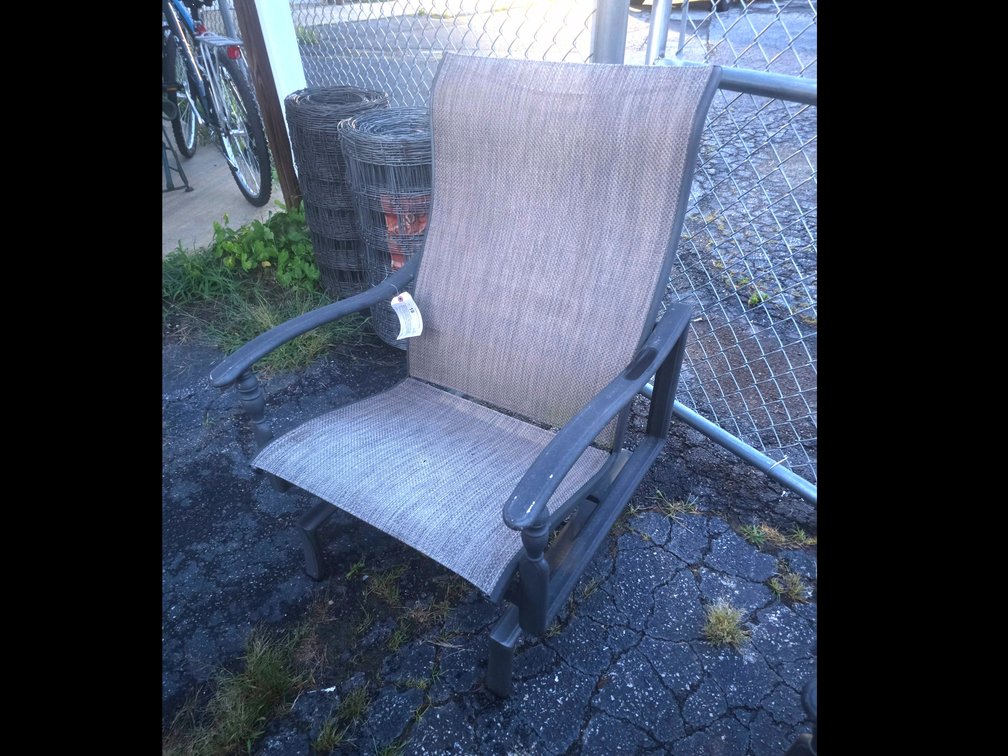 Rocking Fire Pit Chair #1