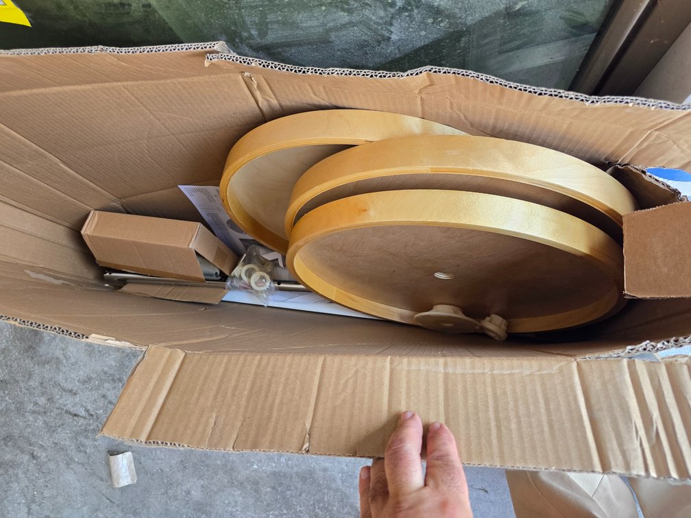 Lazy Susan installation kit