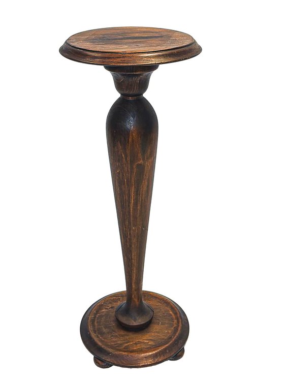 Mid-20th Century Neoclassical Wooden Plant Stand