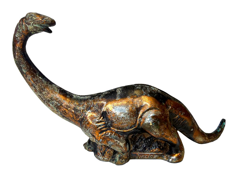 Sinclair Dinosaur Cast Aluminum Bank