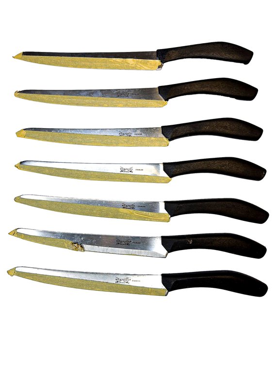 7 Wilkinson Sword Stainless Steel Carving/Slicing Knives