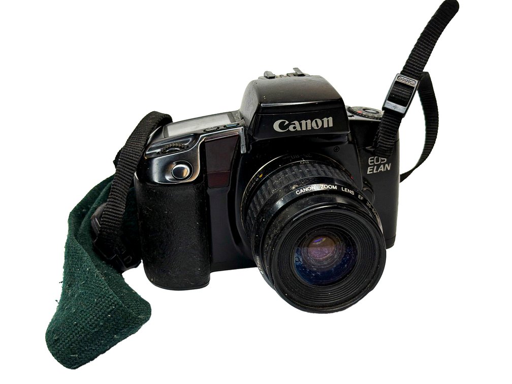 Canon EOS Elan Film Camera with Canon EF 35-80mm f/4-5.6 Zoom Lens