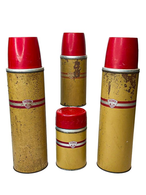 1950’s Thermos Brand Vacuum Bottles